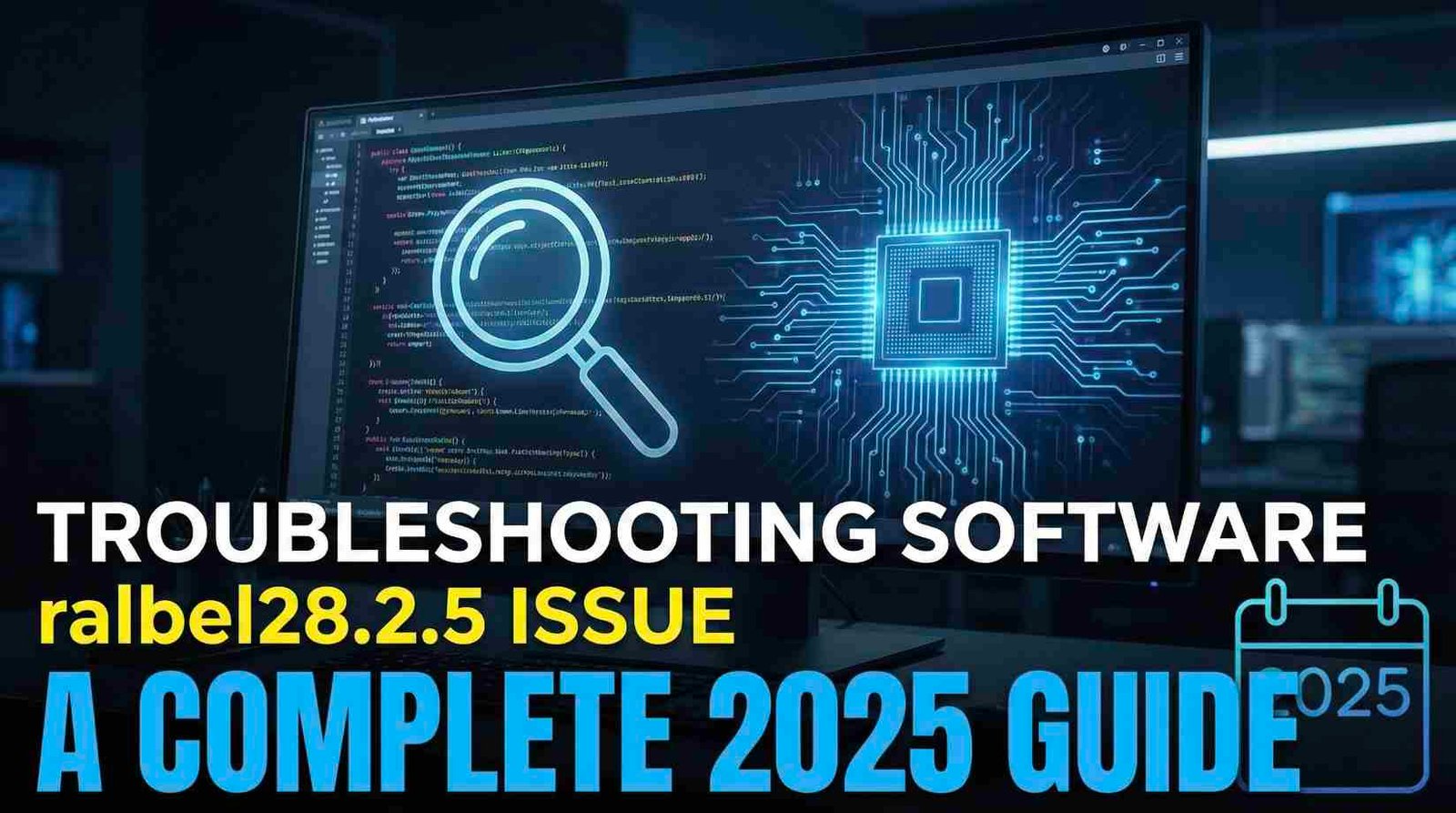 software ralbel28.2.5 issue