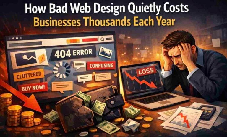 How Bad Web Design Quietly Costs Businesses Thousands Each Year 6 Web Design