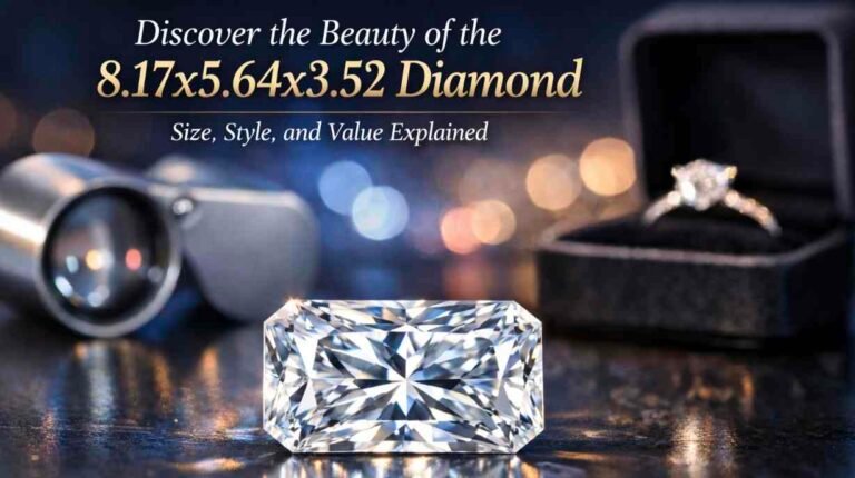 Discover the Beauty of the 8.17x5.64x3.52 diamond: Size, Style, and Value Explained 5 8.17x5.64x3.52 diamond