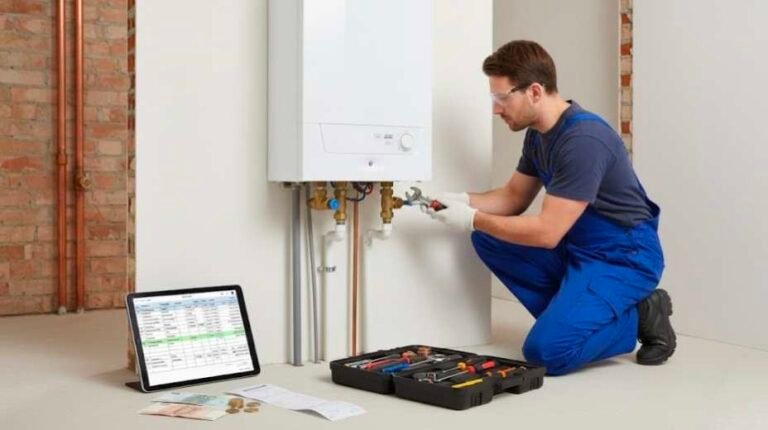 The cost of installing a new central heating unit 6 central heating unit