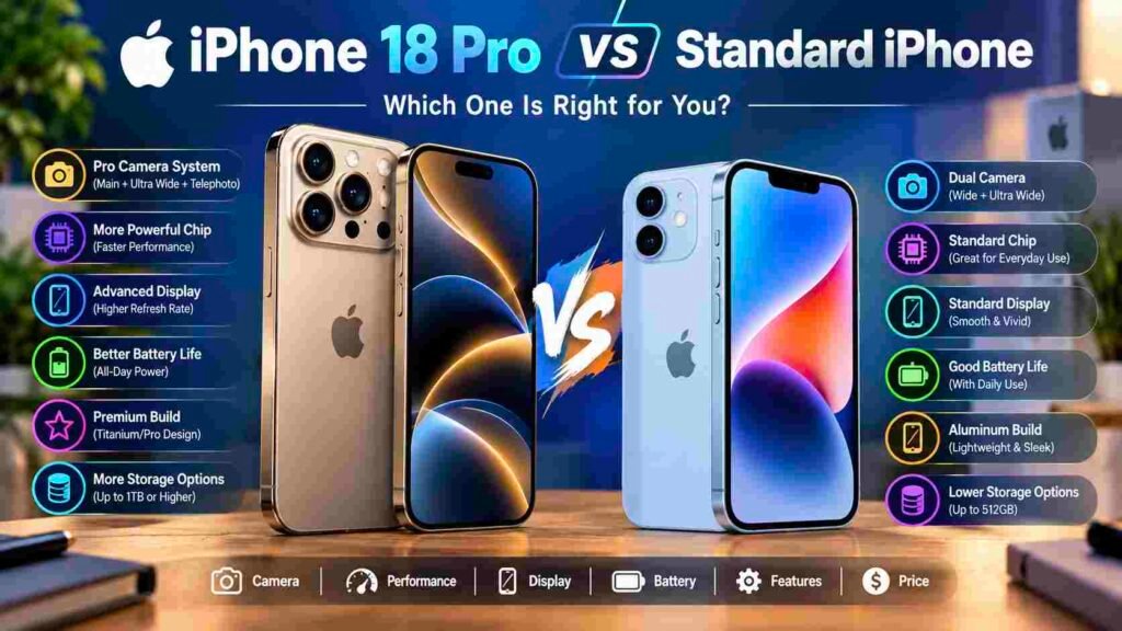 iPhone Duo iPhone 18 Pro: Complete Guide, Features, Camera, Performance and Buying Tips 2 IPhone 18 Pro Vs Standard IPhone