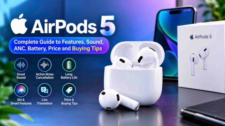 Apple AirPods 5: Complete Guide to Features, Sound, ANC, Battery, Price and Buying Tips 1 apple airpods 5