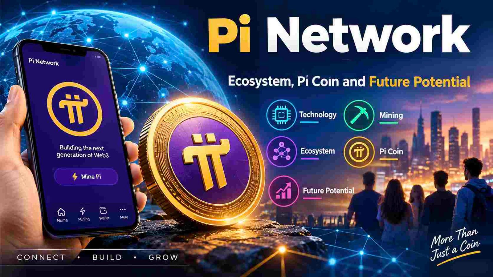 Pi Network: Complete Guide to Technology, Mining, Ecosystem, Pi Coin and Future Potential 1 pi network
